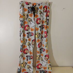 NWT Ladies fleece sleepwear Chucky & Tiffany pants - small